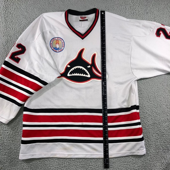 Vtg Hockey Jersey Men XL South Coastal League Gorpcore Sporty Street Oversize - Picture 9 of 13